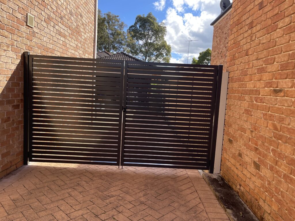 Aluminium Slat Fencing Services
