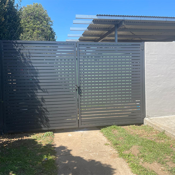Aluminium Slat Gates Minto