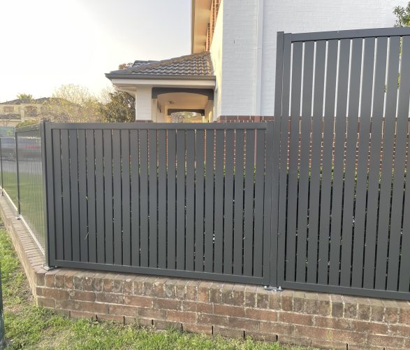Aluminium Slat Gates