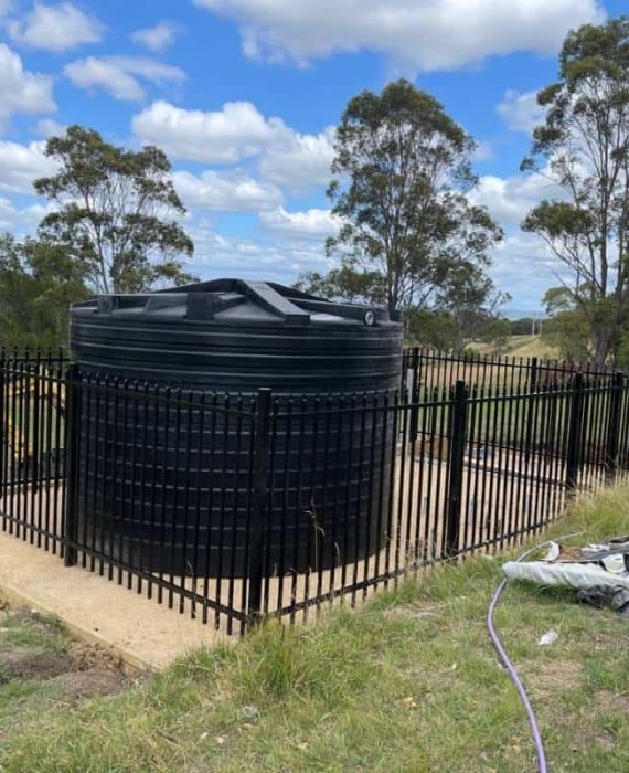 Steel Security Fence Installation